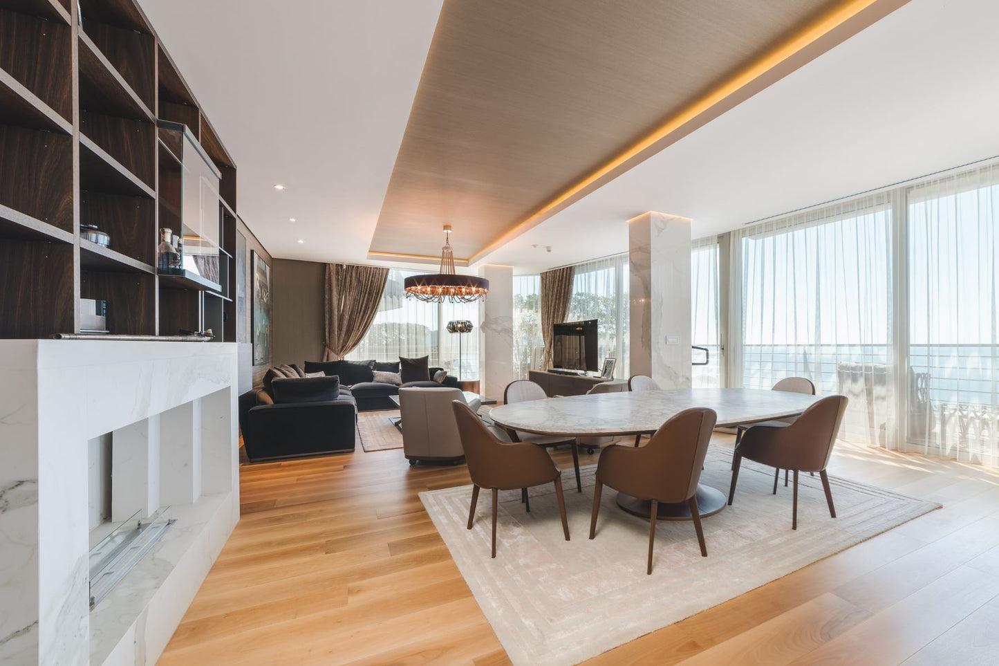 Exclusive 3-Bedroom Duplex Penthouse with Panoramic Sea Views – Dukley Gardens, Budva