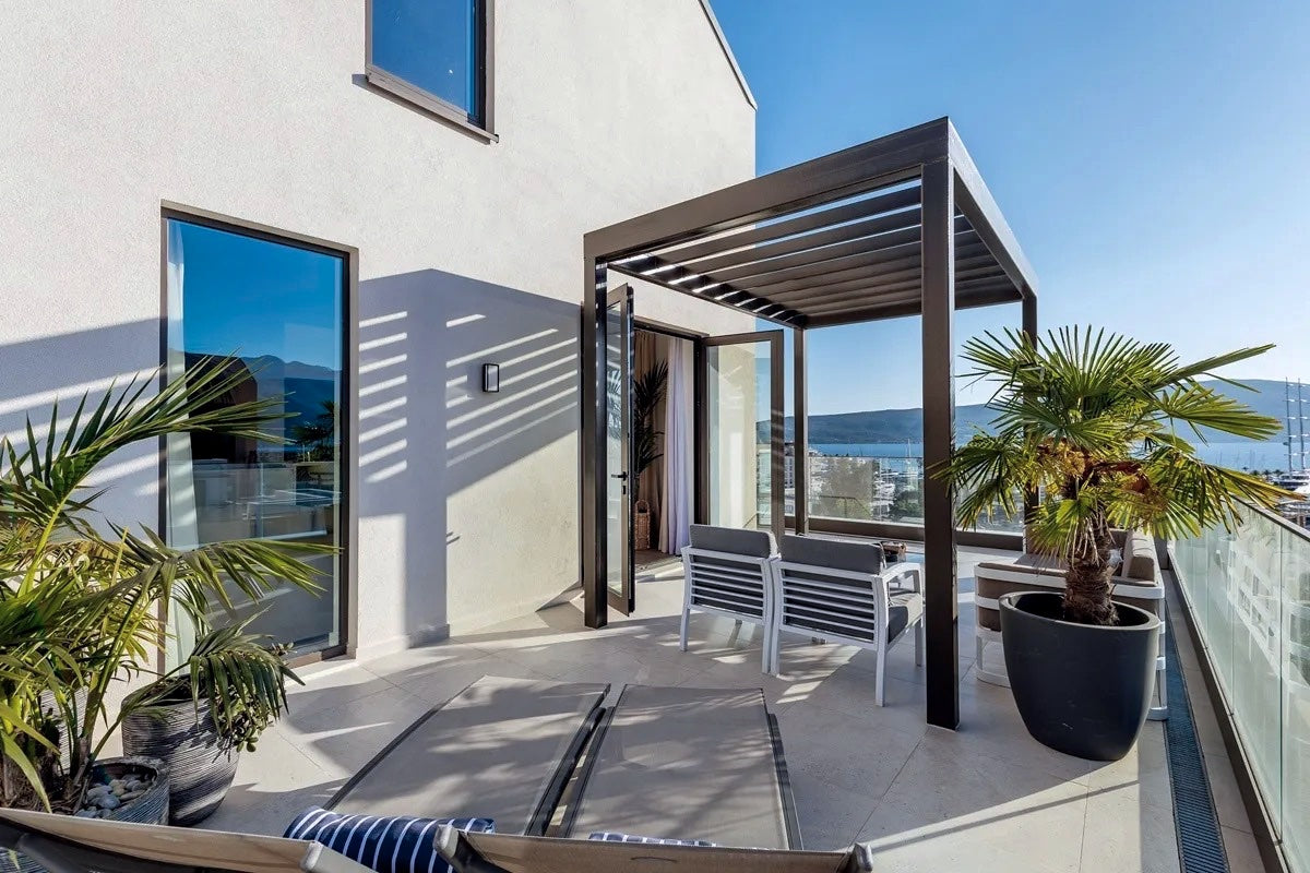 Modern 2BR Duplex Penthouse with Panoramic Sea View — Thea, Boka Place