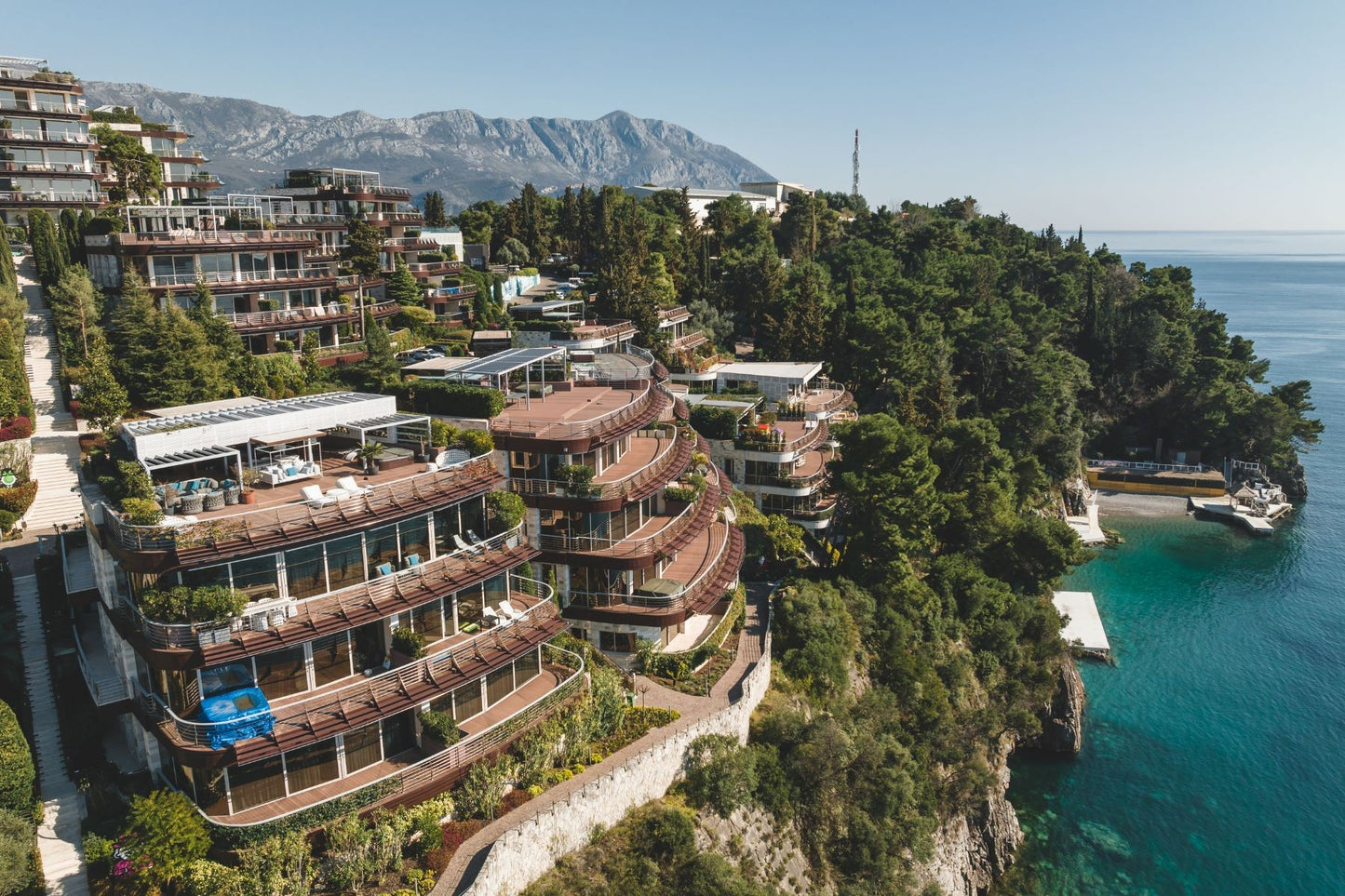 Exclusive 3-Bedroom Duplex Penthouse with Panoramic Sea Views – Dukley Gardens, Budva