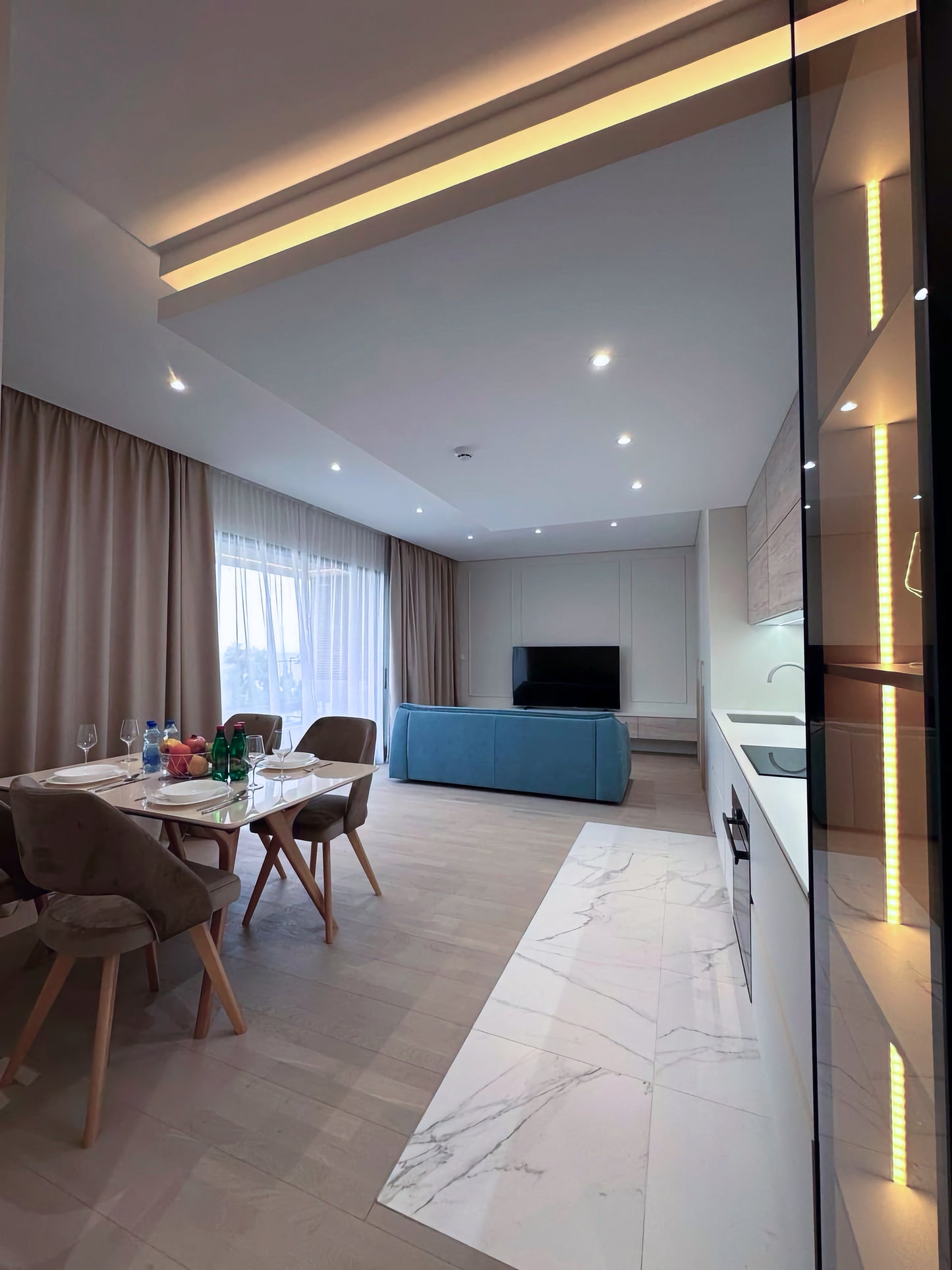 Stylish Apartment in Budva with Sea View and Old Town Panorama