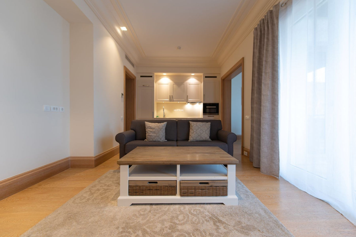 Elegant 1-Bedroom Apartment with Side Sea View – Ksenija, Porto Montenegro