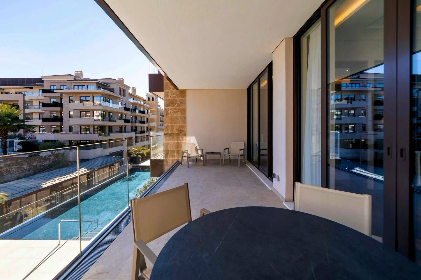 Elegant 1BR with Terrace in Porto Montenegro