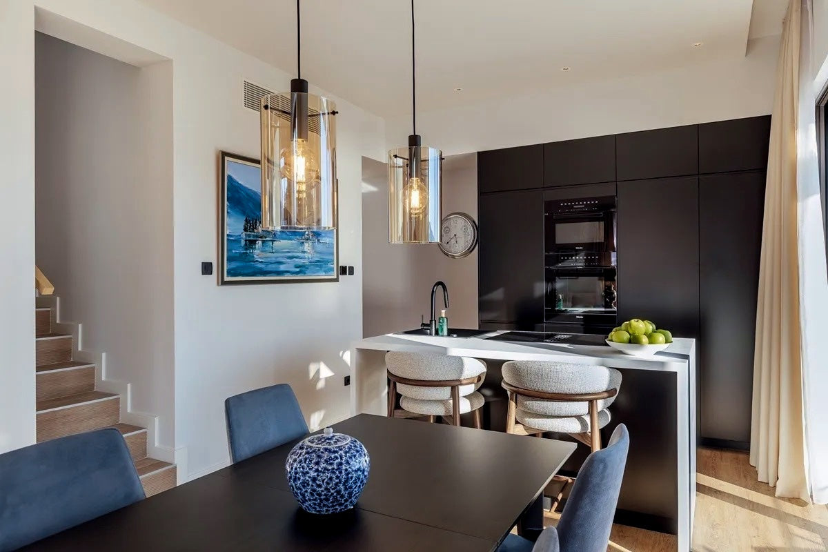 Modern 2BR Duplex Penthouse with Panoramic Sea View — Thea, Boka Place